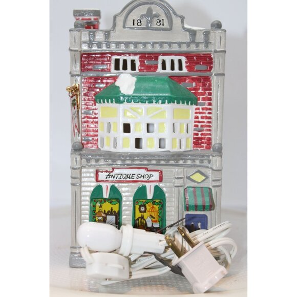 Dept 56 Snow Village - Antique Shop (Antque) - Picture 5 of 7